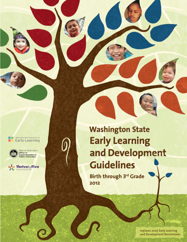 Cover photo of Early Learning and Development Guidelines "Tree"